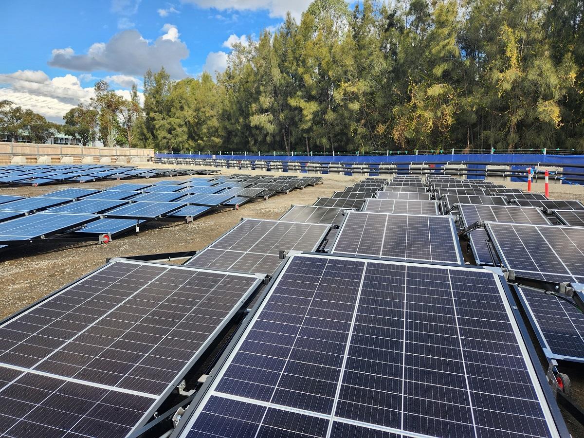 Image of Solarator Arrays fully deployed