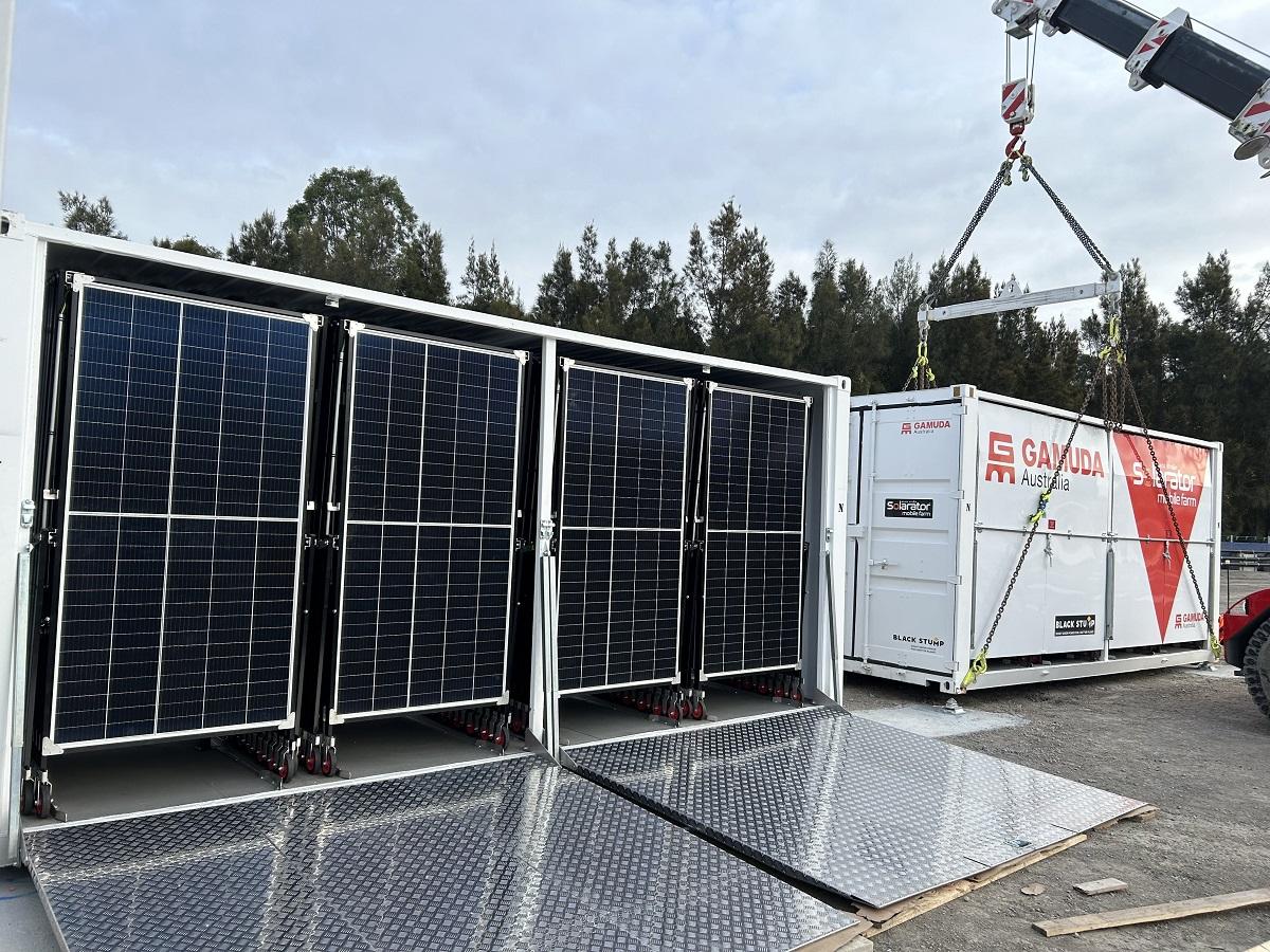 Image of Solarator MSF onsite