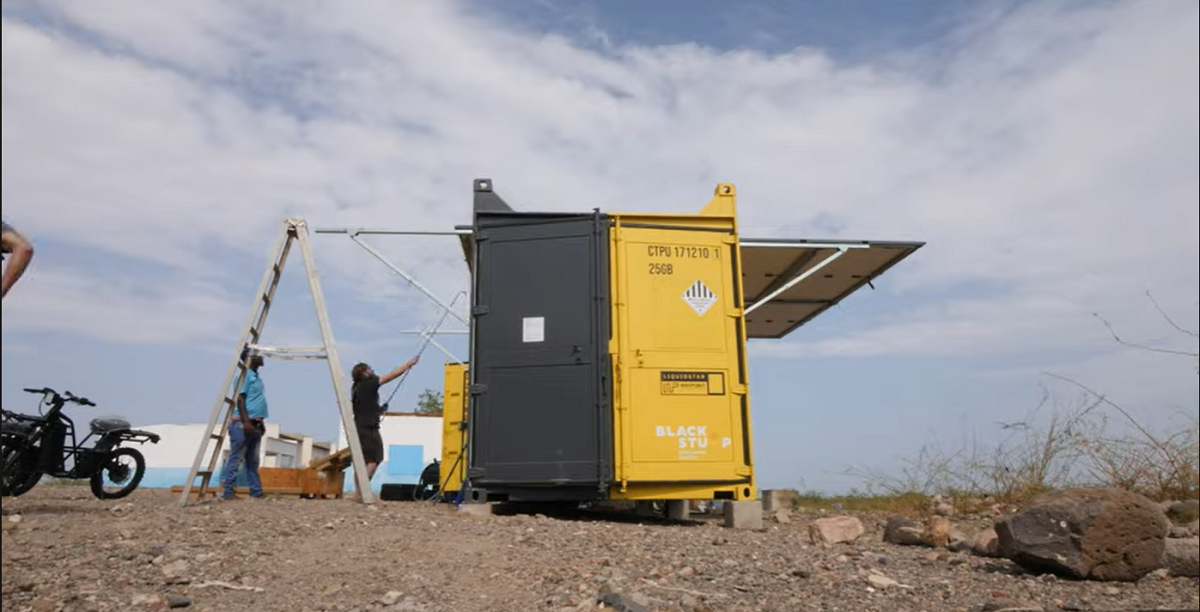 Image of Solarator Ice in a remote location