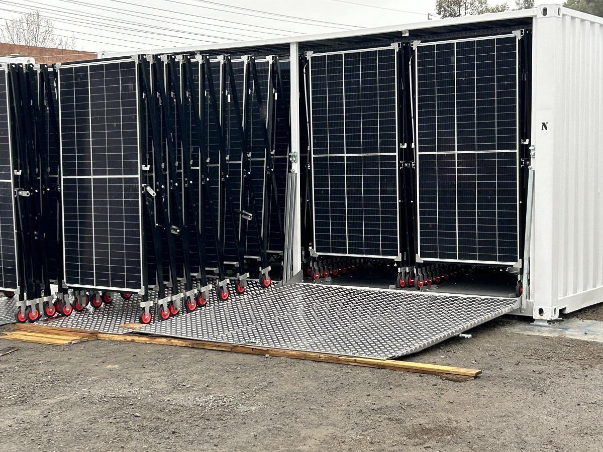 Image of Solarator microgrid with arrays